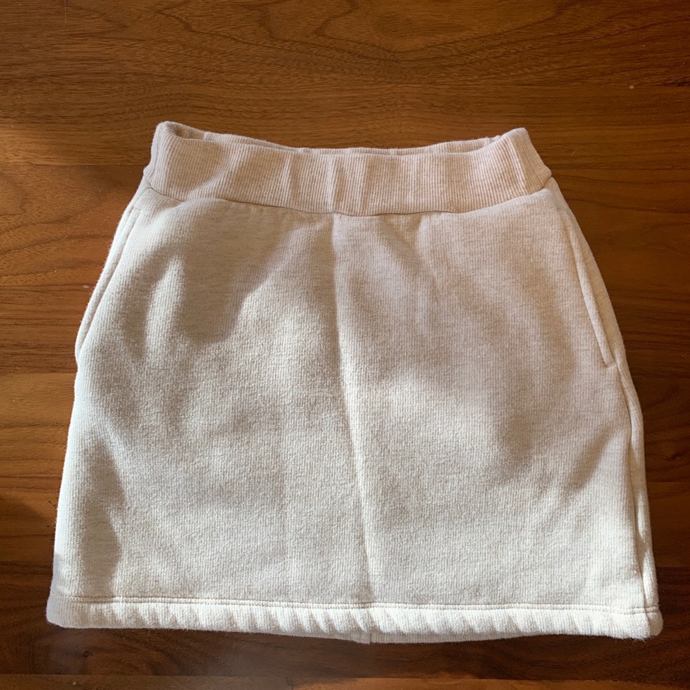 Uniqlo Sweatshirt Skirt